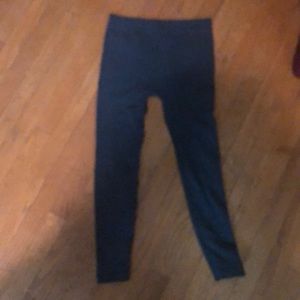 Blue-grey leggings